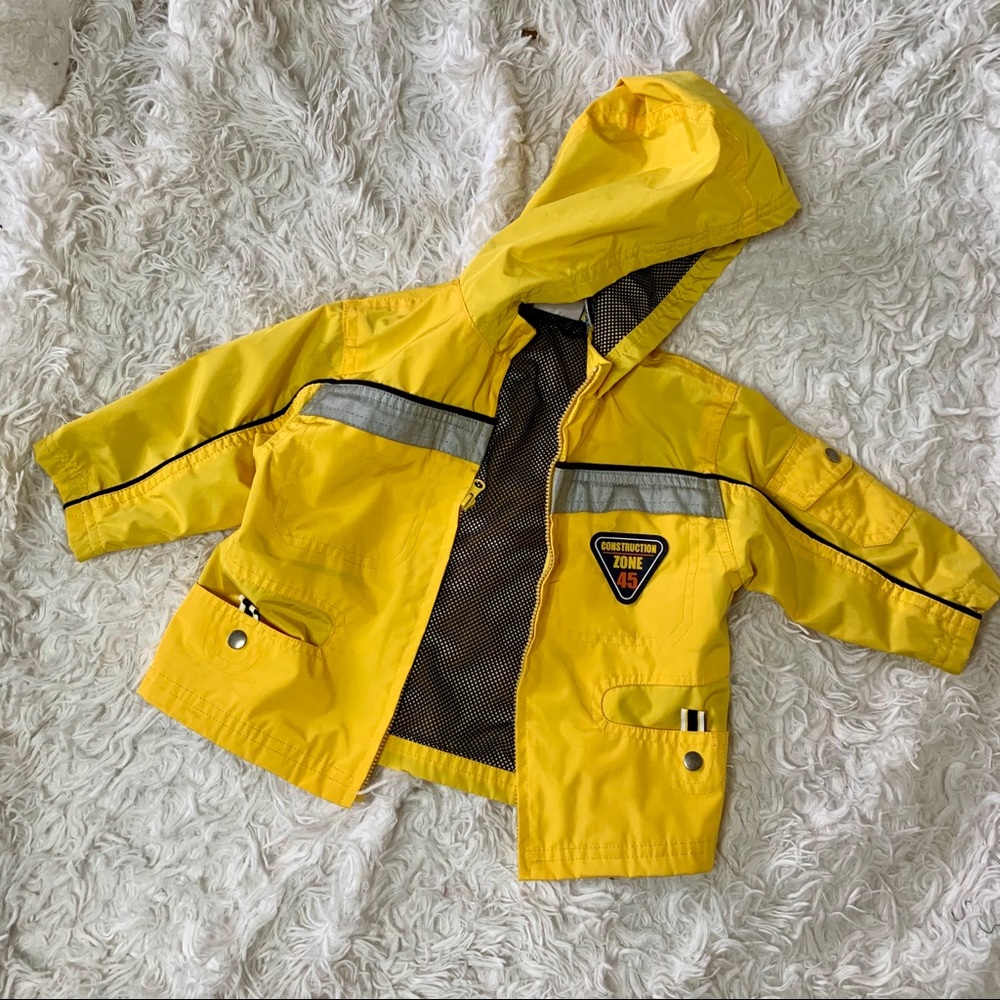 Yellow Babies rain coat